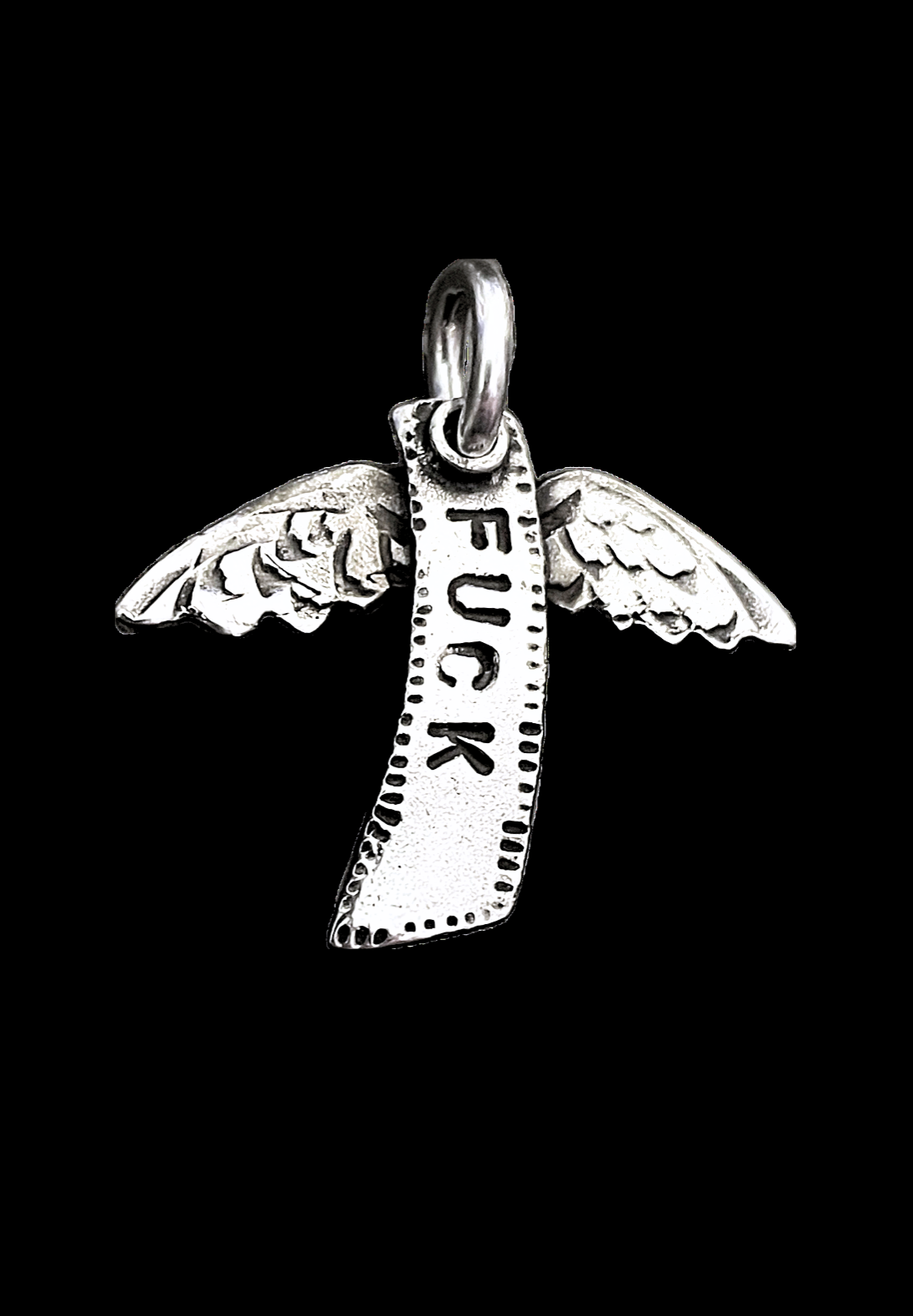 FLYING "F" (PENDANT ONLY) Sterling Silver *BACK IN STOCK*